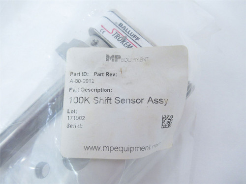 MP Equipment A-80-2012; Shift Sensor Assembly 100K