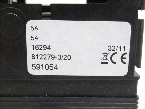 Faget 812279-3/20; Amp Meter; 2.5" Square OD; 5/5A