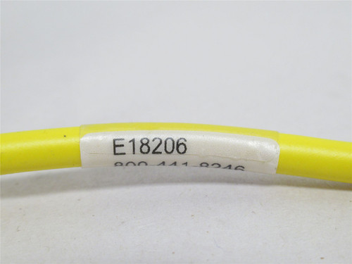 IFM E18206; Female Cordset; 3-Wire; 5m Long; 1/2" Connector