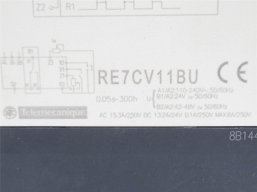 Schneider RE7CV11BU ; Asymmetrical Flashing Relay; 0.05-1s