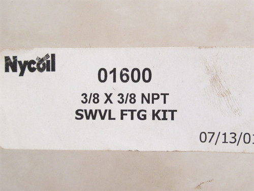 Nycoil 1600; Hose Swivel Fitting Kit; 3/8 x 3/8NPT