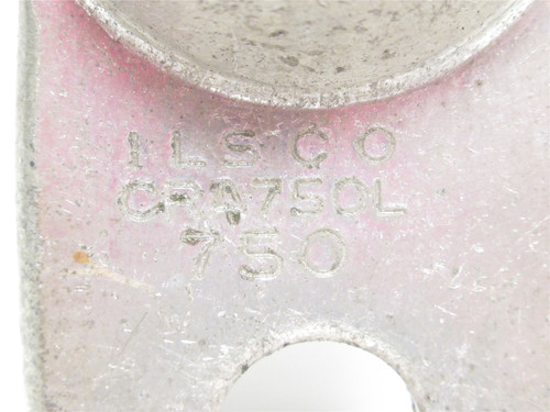 ILSCO CRA750L; Copper Compression Lug; 1-Hole; 5/8"ID; 750 MCM