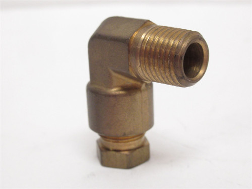 Parker 169HD-6-6; Elbow Fitting; 90Deg; 3/8" Tube x 3/8NPT