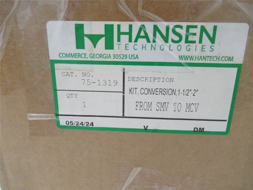 Hansen 75-1319; Kit Conversion 1-1/2" - 2" From SMV to MCV