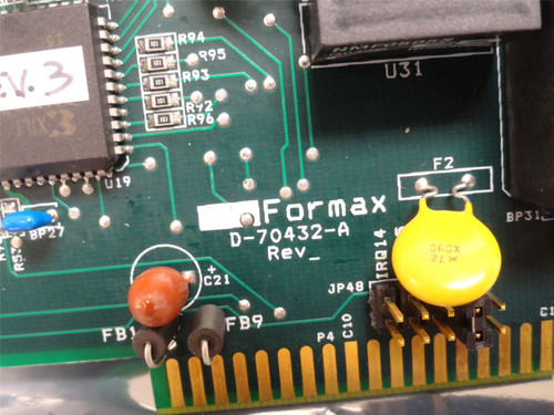 Formax 071831DA; PC Board Interface Assembly