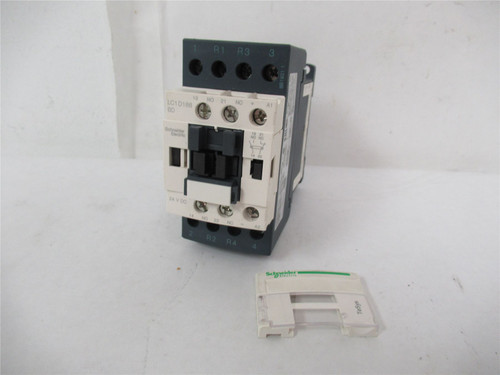 Schneider LC1D188BD; Contactor 32A Coil 24VDC 4-Pole 2NO-2NC