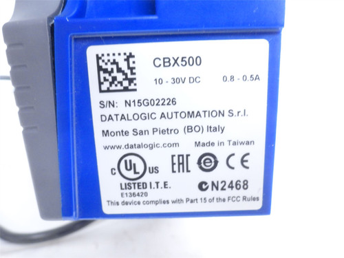 Datalogic CBX500; Network Connectivity Device; 10-30VDC; 0.8-0.5A