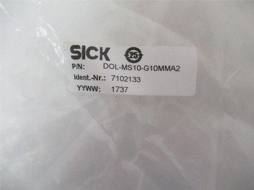 SICK DOL-MS10-G10MMA2; Cable 10 POS Female To Wire 32.8'