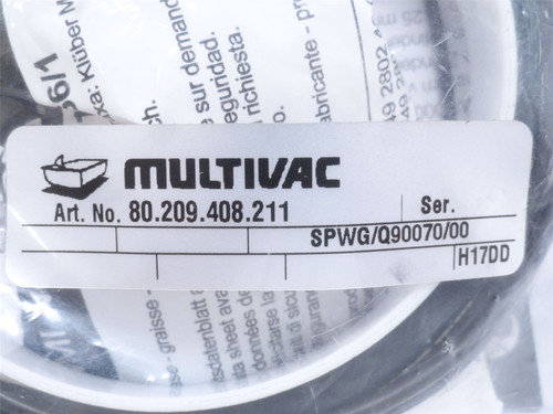 Multivac 80.209.408.211; Gasket And Seal Kit SPWG/Q90070/00