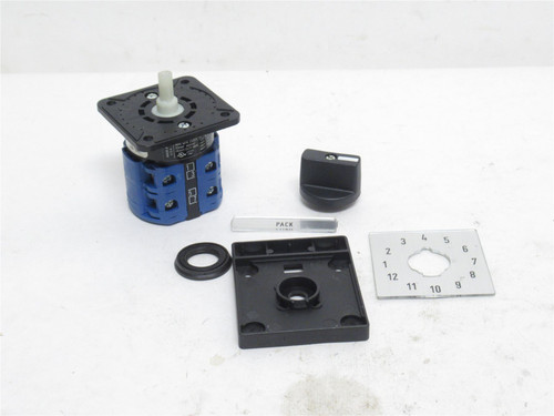 Kraus & Namier CA11-1; Switch; 12-Pos; 5HP; 6A; 600VAC