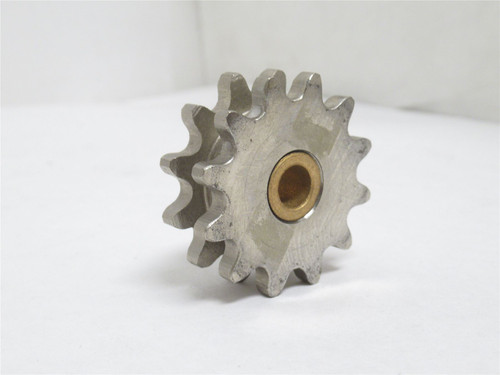 MFG- D35B12-IDLER; Double Idler Sprocket #35; SS; 12 Teeth