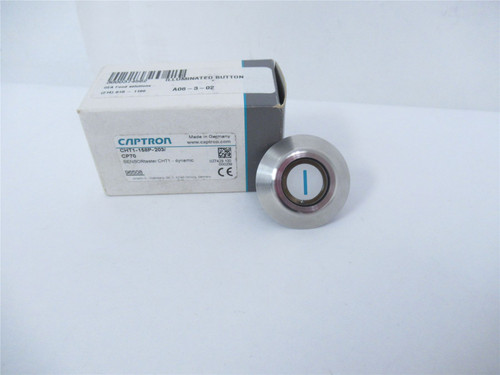 Captron CHT1-158P-203/CP70; Sensor Switch Pushbutton