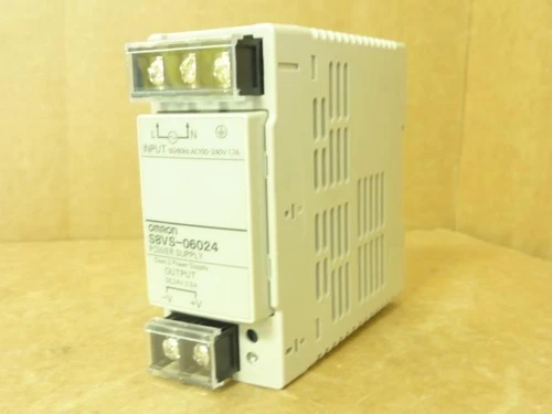 Omron S8VS-06024; Power Supply 100~240VAC In 24VDC 2.5A Out
