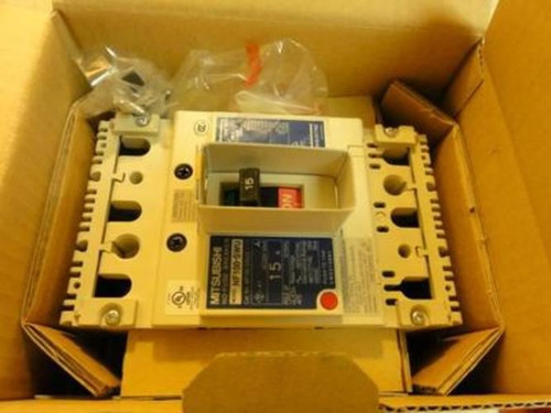 Mitsubishi NF100-SWU3P15A; Circuit Breaker; 15A