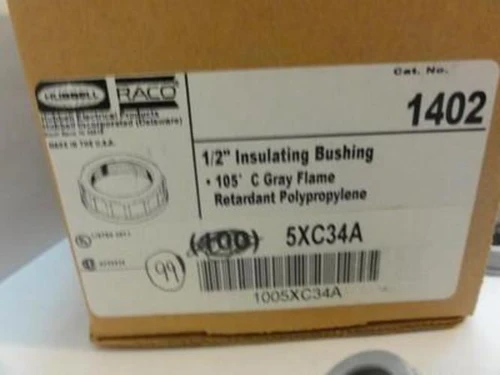 Hubbell 1402; LOT-99 Plastic Conduit 1/2"