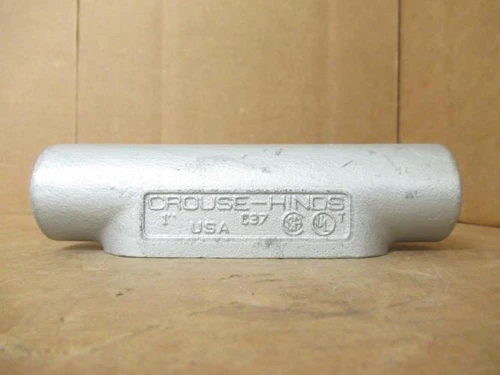 Crouse-Hinds C37; Conduit Body; Type: C; 1'NPT