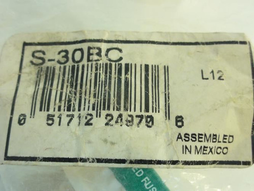Bussmann S-30BC; Fuse Plug; 30A