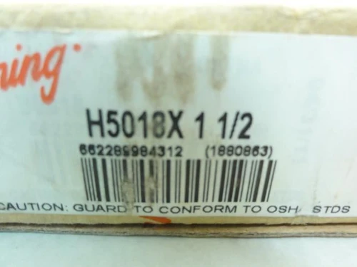 Browning H5018X-1-1/2; Sprocket # 50; 18T; 1-1/2"ID