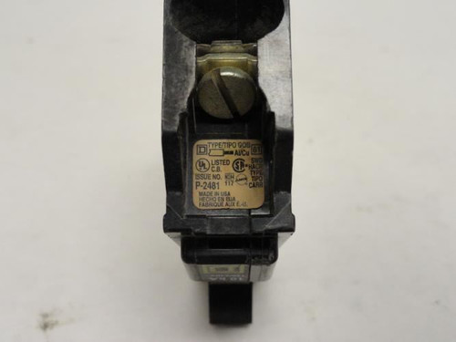 Square D QOB120; Bolt-On Circuit Breaker 20A; 1P; 120/240VAC