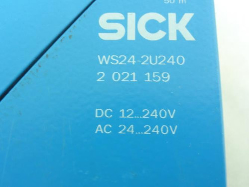 Sick 2021159; Photo Sensor; 12-240VDC; 24-240VAC