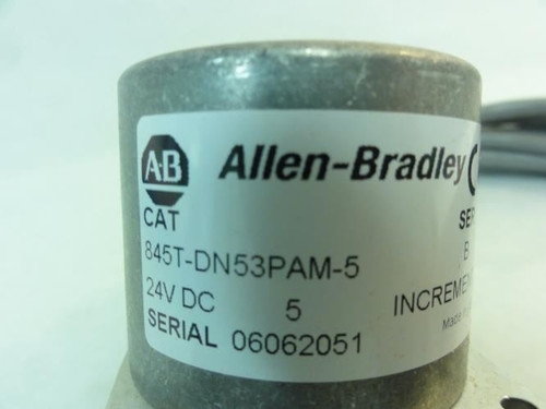 Allen-Bradley 845T-DN53PAM-5; Encoder; Ser. B; 24VDC