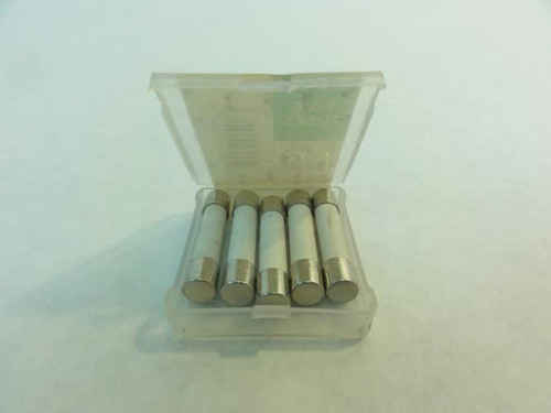 Littelfuse 0314010.VXP; Lot-5 Fuses; 0.1A; 250V