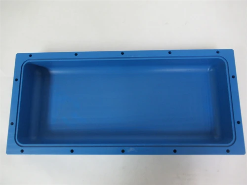 Tipper Tie 2003270; Blue Delrin Cover 15.125" L 7" W 2" H