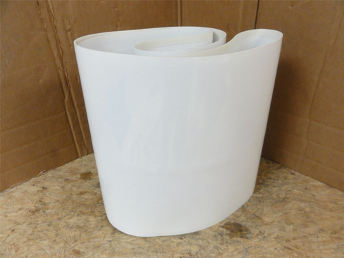 Marel 9756749; Guided Smooth Conveyor Belt 14" W x 36" Long