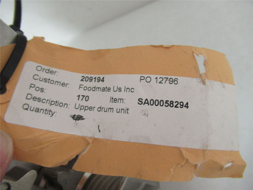Foodmate SA00058294; Upper Drum Unit