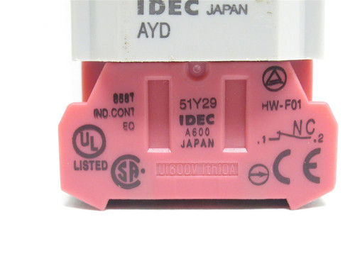 Ross Industries 9093610; Push/Pull Power Switch; 1-NC