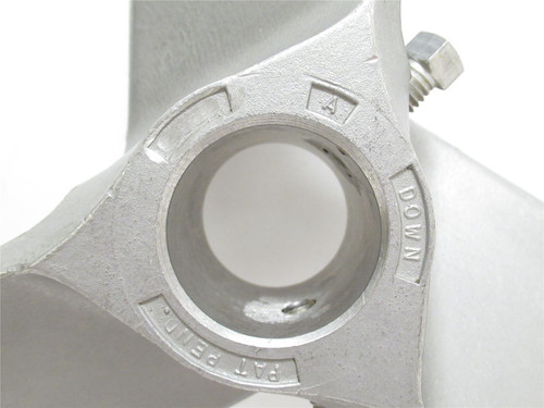 MFG- MDL-UNKN-240527; Mucosa Mixer Impeller SS 1-1/2"ID 18"OD