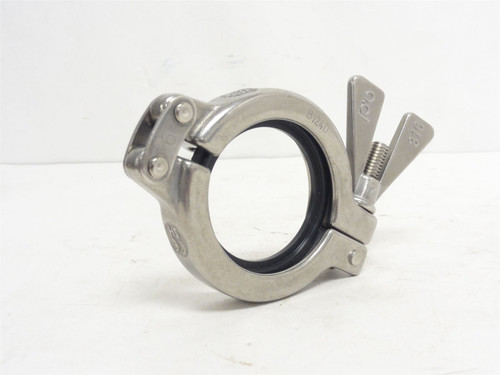 ACL SHWN0006406; Clamp; SS; Size 2"; Single Hinge; Double Pin