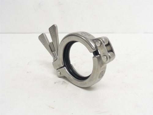 ACL SHWN0006406; Clamp; SS; Size 2"; Single Hinge; Double Pin
