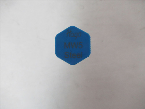 Hago 3178K51; Nozzle Mist Hollow Cone 416SS 1/8NPT 40PSI