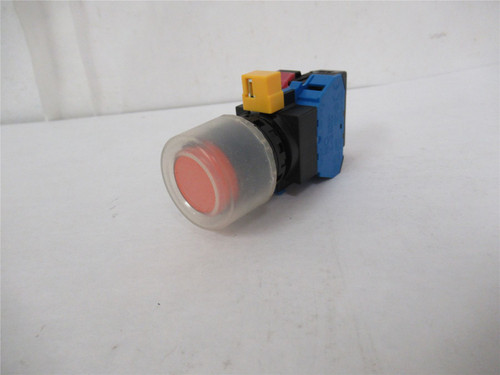 IDEC HW1B-M1F10-R ; Pushbutton Switch Mom Red Flush 1NO
