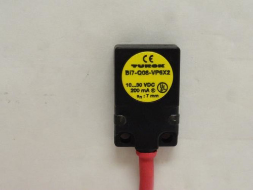 Turck Bi7-Q06-VP6X2, Proximity Sensor 10-30VDC 200mA, 1-NO, 1-NC