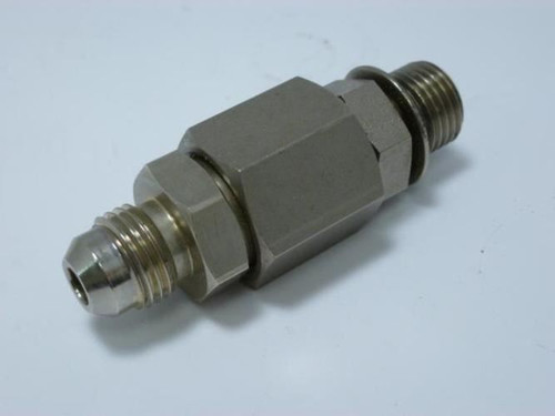 Swagelok MDL-UNK-90565, SS Hyd. Adapter, 3/8" Boss to 3/8" JIC