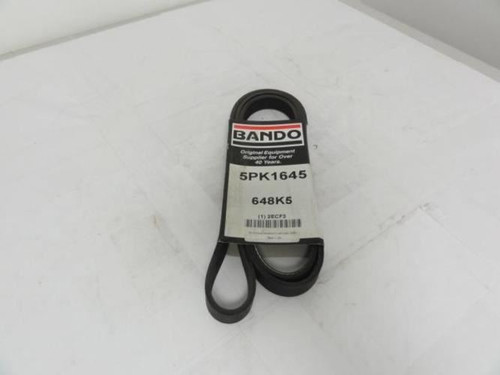 Bando 5PK1645, Serpentine Belt, Industry Number 648K5 -a