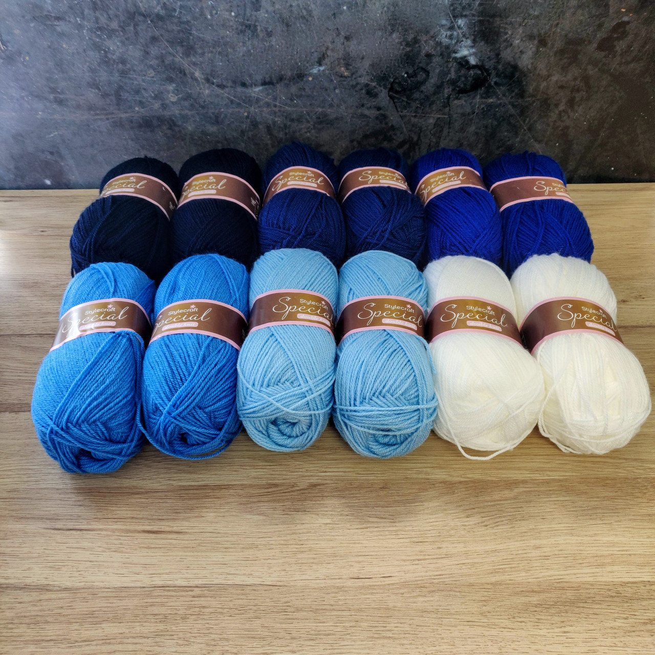 Woolfull Colour Pack - Blue Fade
