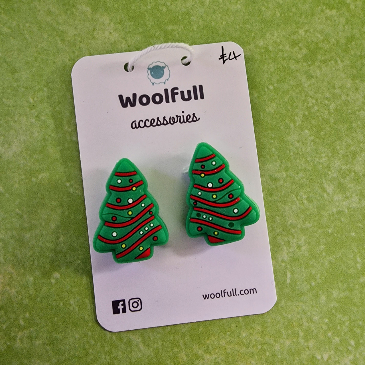 Woolfull Point Protectors - Christmas Trees