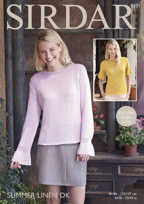 Sirdar Pattern 8131 - Woman's Tops