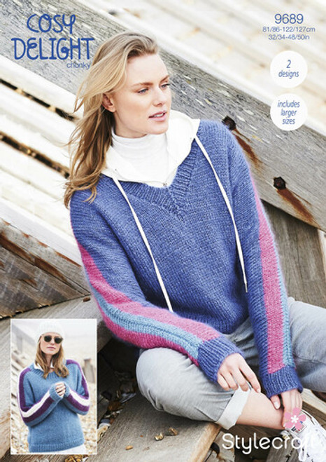 Stylecraft Pattern 9689 - Sweaters