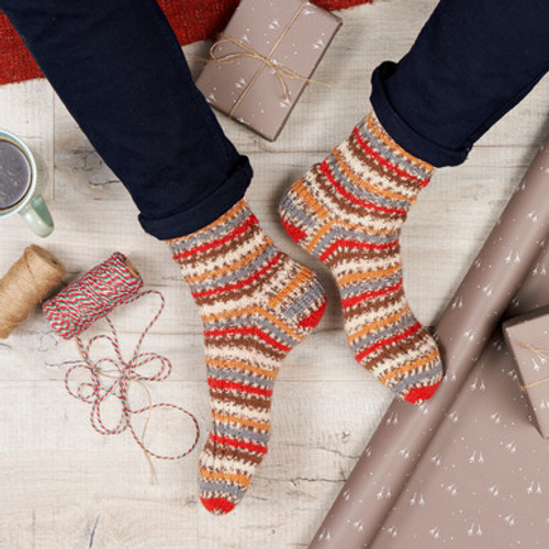 Christmas Socks Collection One by Winwick Mum