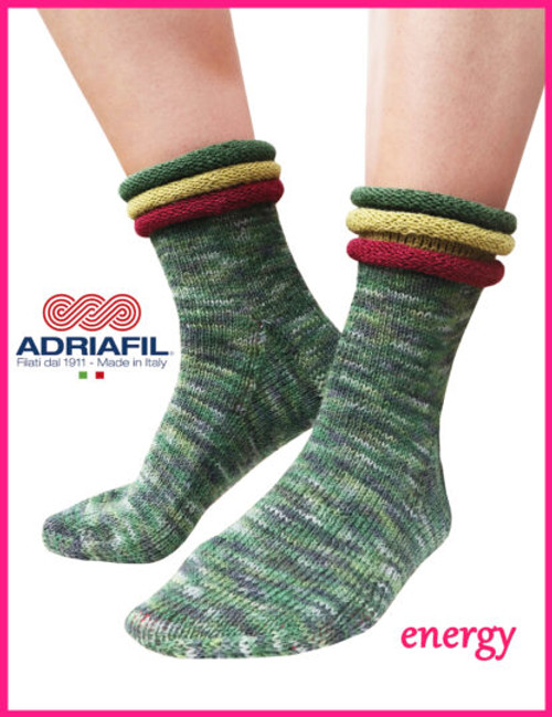 Adriafil Energy Sock Pattern
