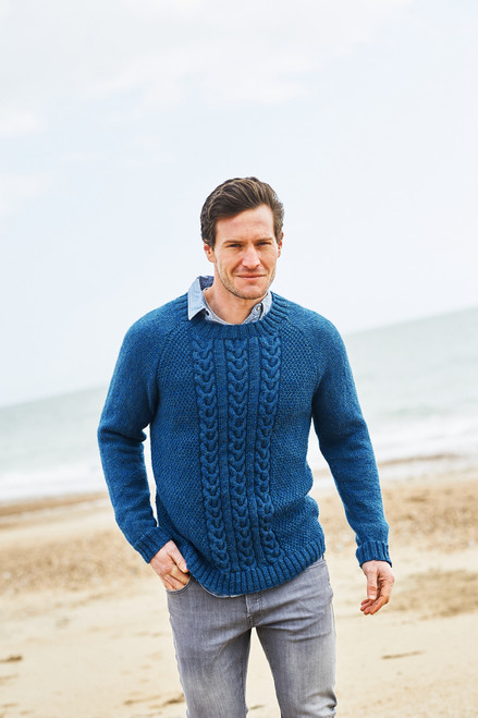 Stylecraft Pattern 9867 - Round and V-Neck Sweaters (PDF)