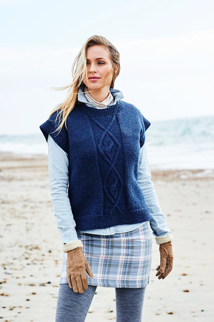 Stylecraft Pattern 9874 - Sweater and Slipover (PDF)