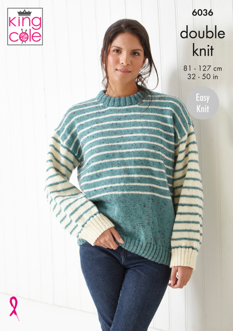 King Cole Pattern 6036 - Sweaters