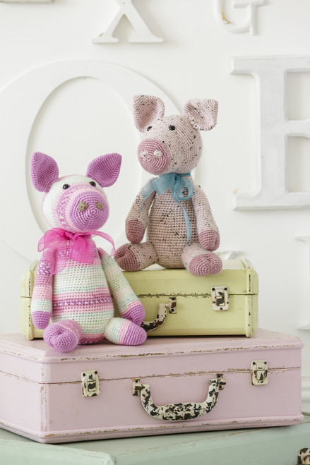 Stylecraft Pattern 9353 - Squiggly Pigs (PDF)