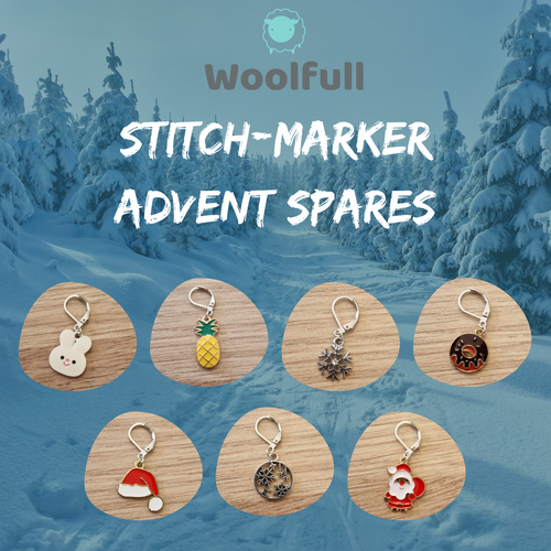 Woolfull Stitch Marker Advent Spares