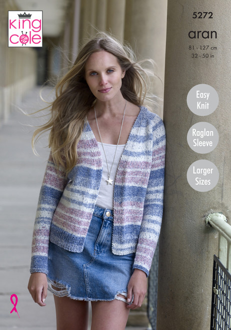 King Cole Pattern 5272 - Cardigans